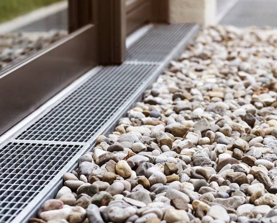 French drain system installation improving turf conditions in Wellington, FL-1